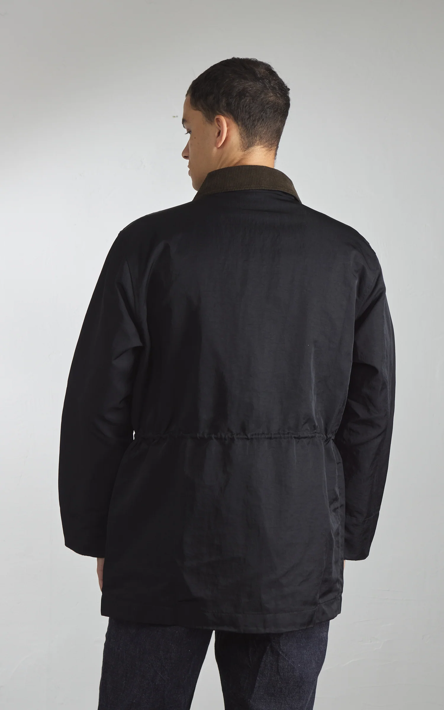 3sixteen Country Jacket Waxed Nylon Black - Image 8