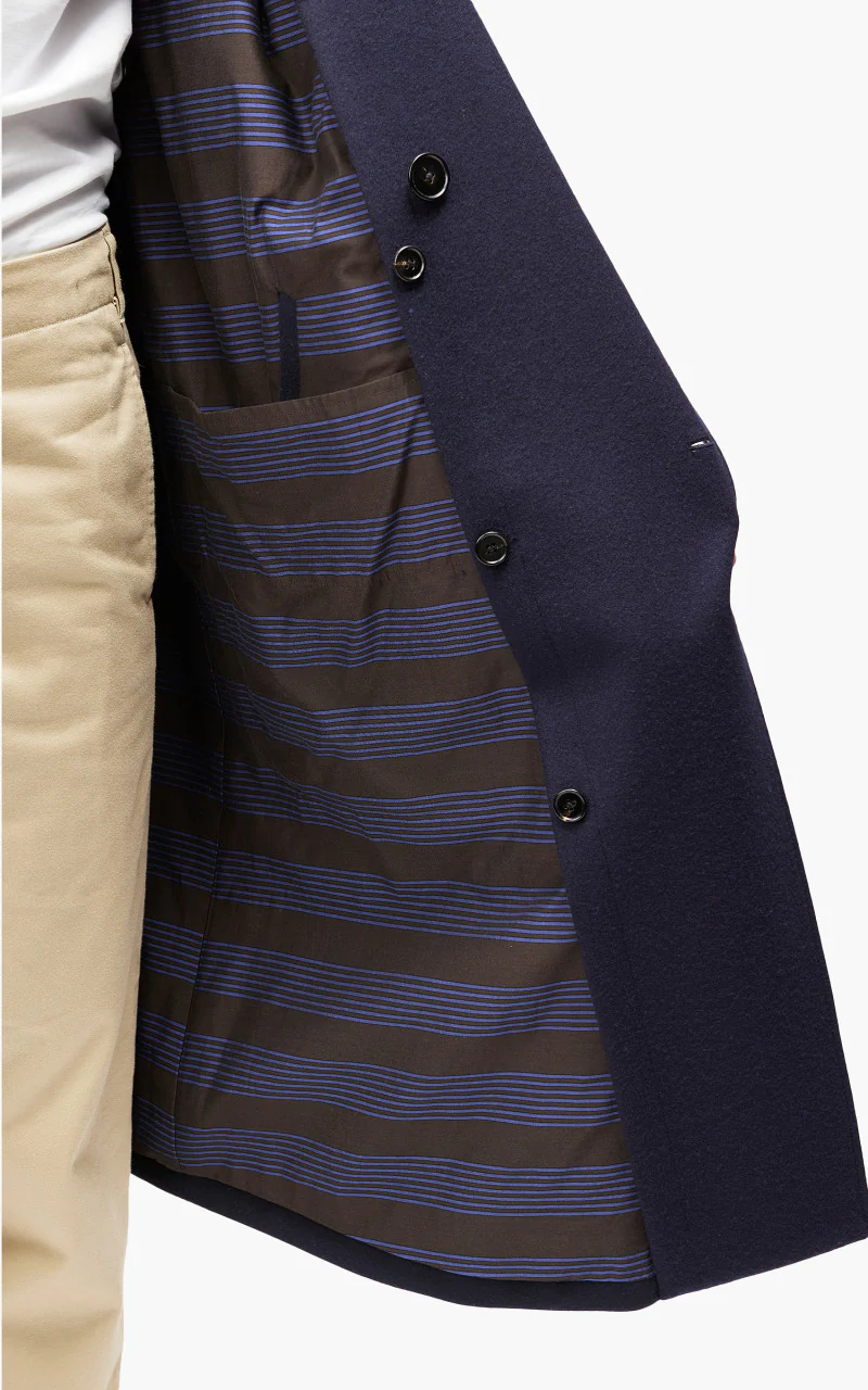 Coherence FouFou II Melton Jersey Dark Blue - Image 10