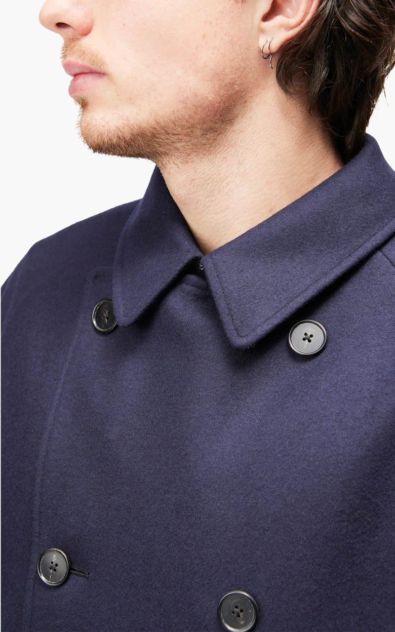 Coherence FouFou II Melton Jersey Dark Blue - Image 9