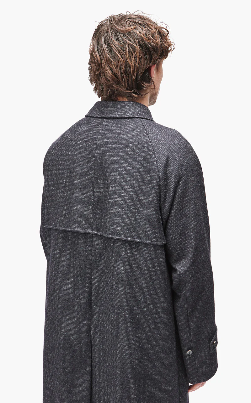 Coherence FouFou II Nail Head Tweed Jersey Dark Blue - Image 6