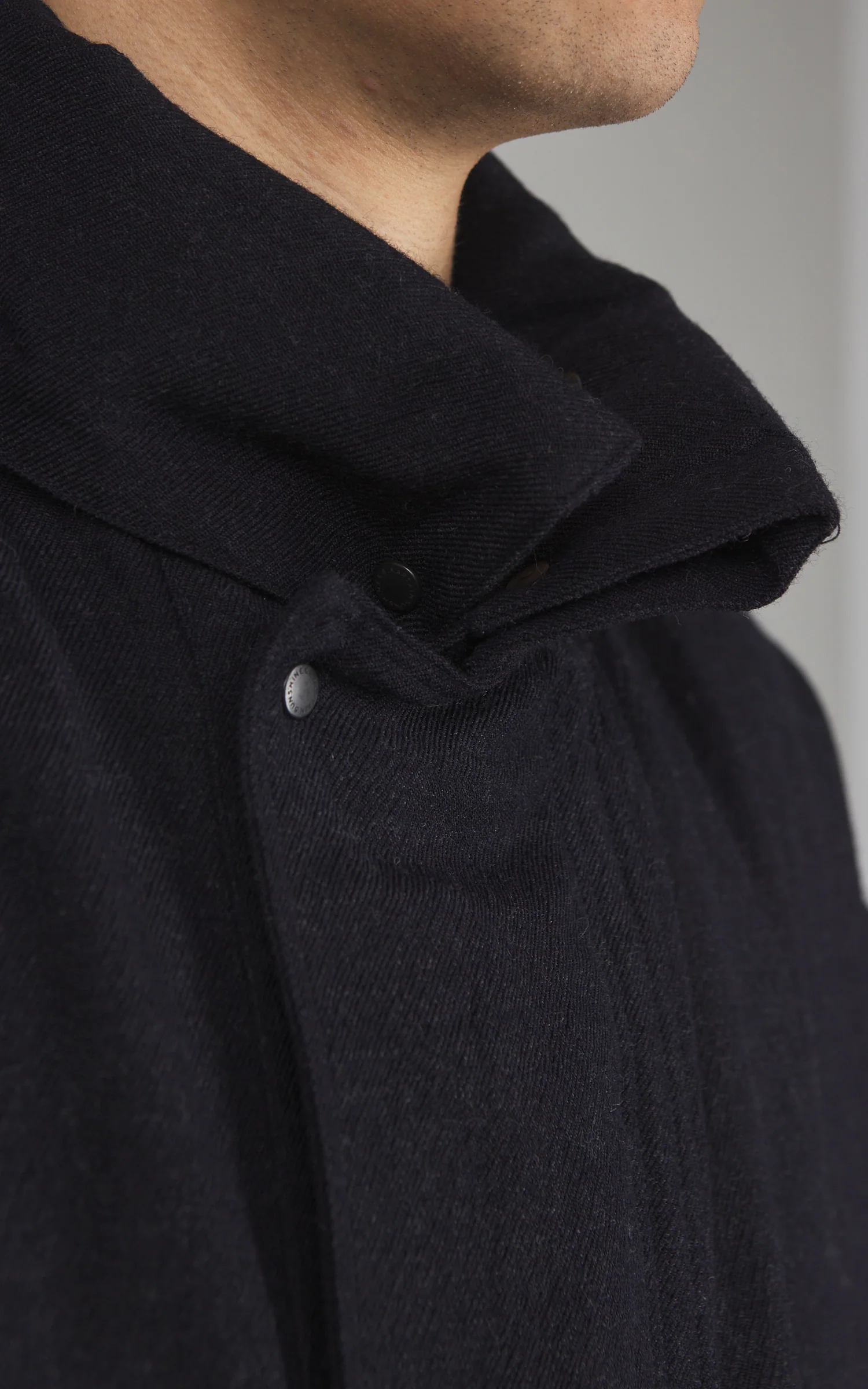 Kaptain Sunshine Wool Serge Hunter Jacket Top Navy - Image 6