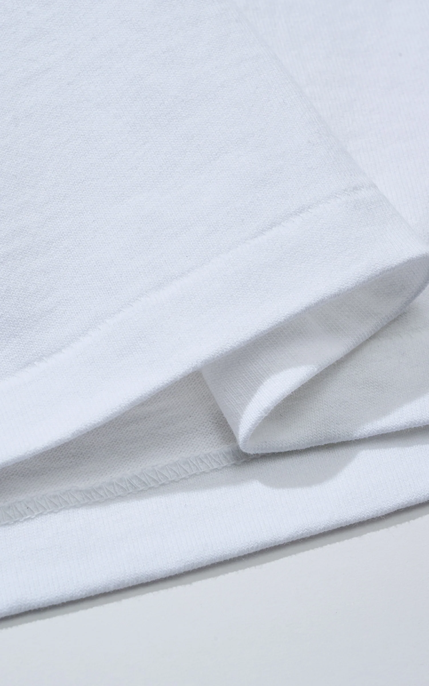 Cotton Research Club L/S T-Shirt White - Image 8