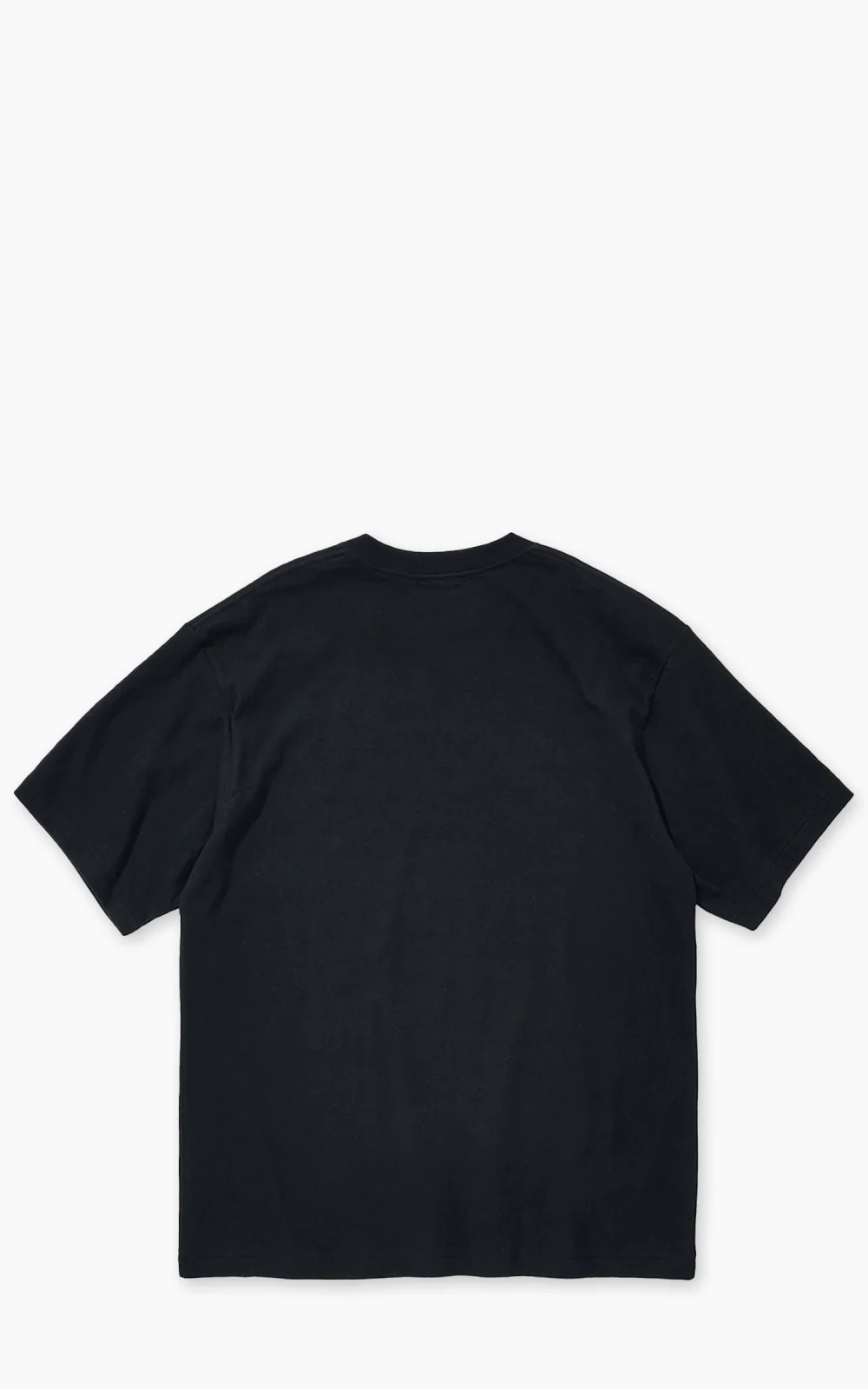Cotton Research Club S/S Slubby T-Shirt Black - Image 3