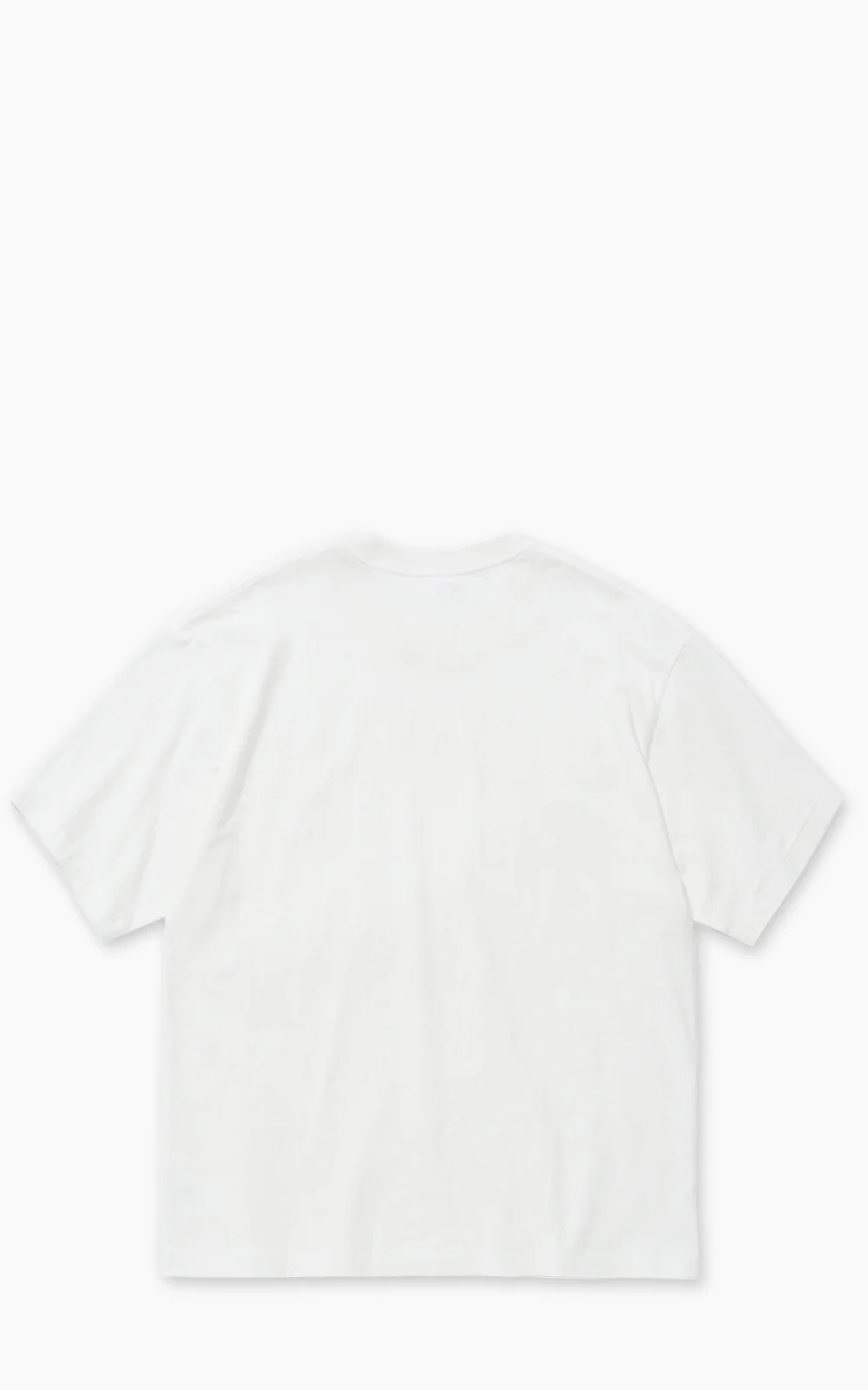 Cotton Research Club S/S Slubby T-Shirt White - Image 3