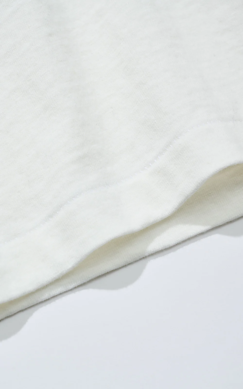 Cotton Research Club S/S Slubby T-Shirt White - Image 8