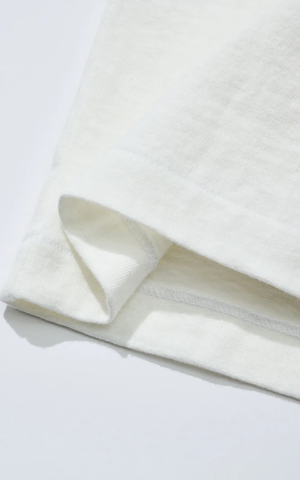 Cotton Research Club S/S Slubby T-Shirt White - Image 9