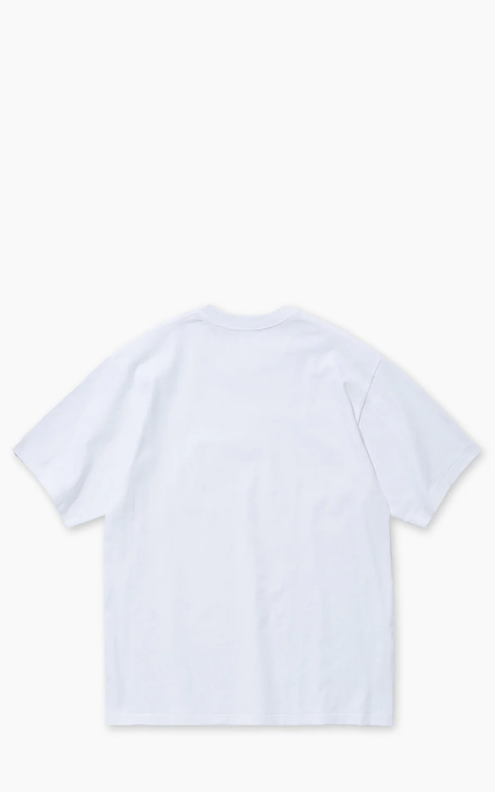 Cotton Research Club S/S Tubular T-Shirt White - Image 3