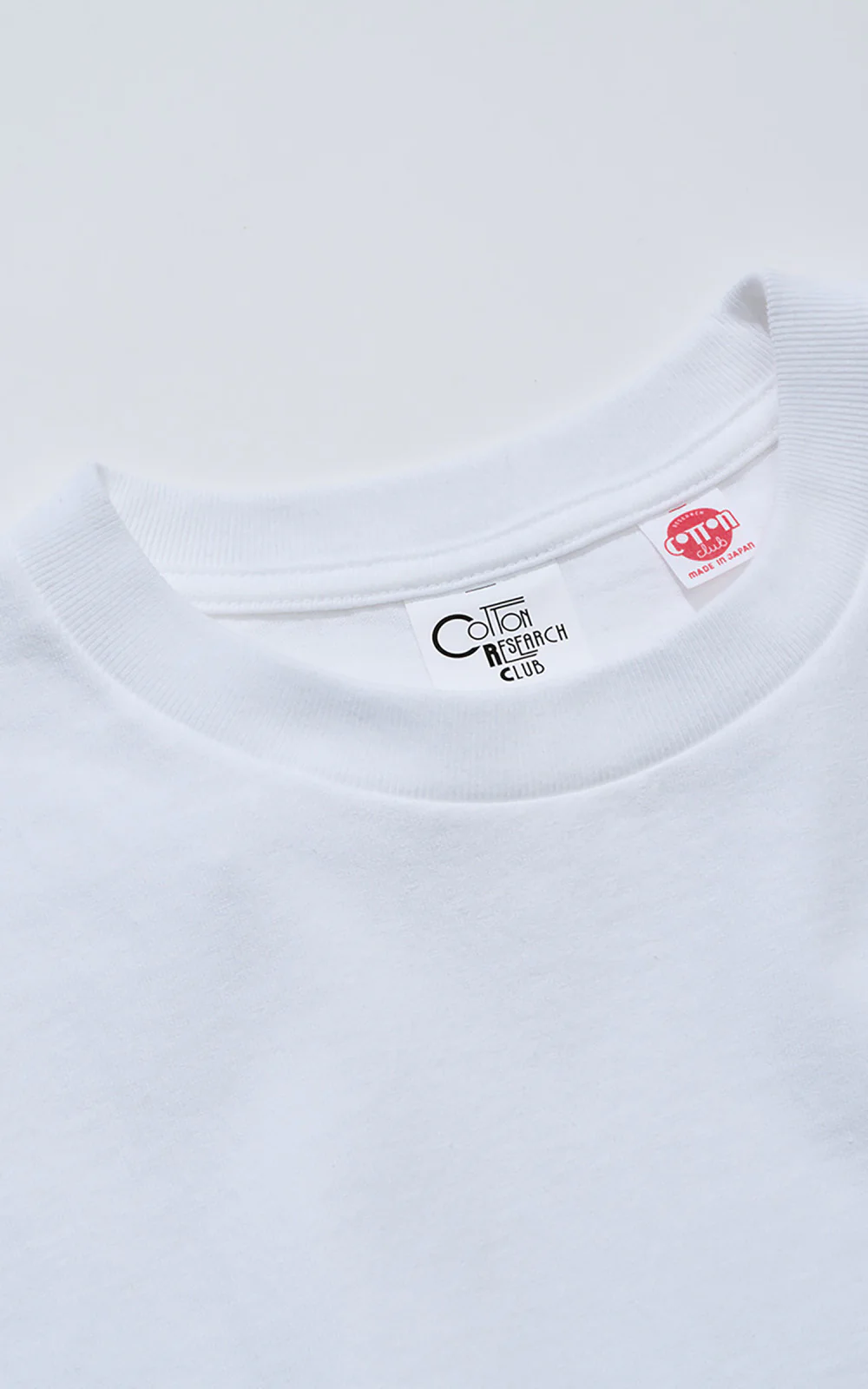 Cotton Research Club S/S Tubular T-Shirt White - Image 5