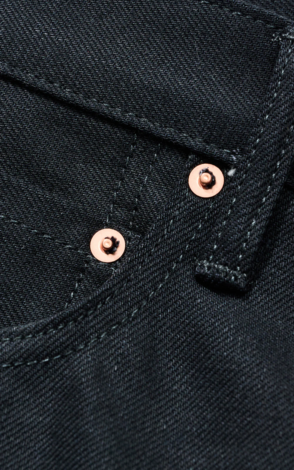 Cotton Research Club Selvedge Denim Jeans Black 14.75oz - Image 7
