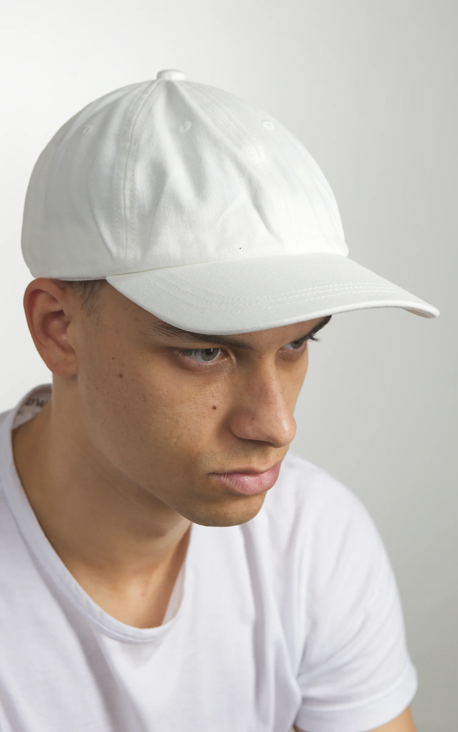 Cotton Research Club Sulfur Dyed Low Cap White - Image 3