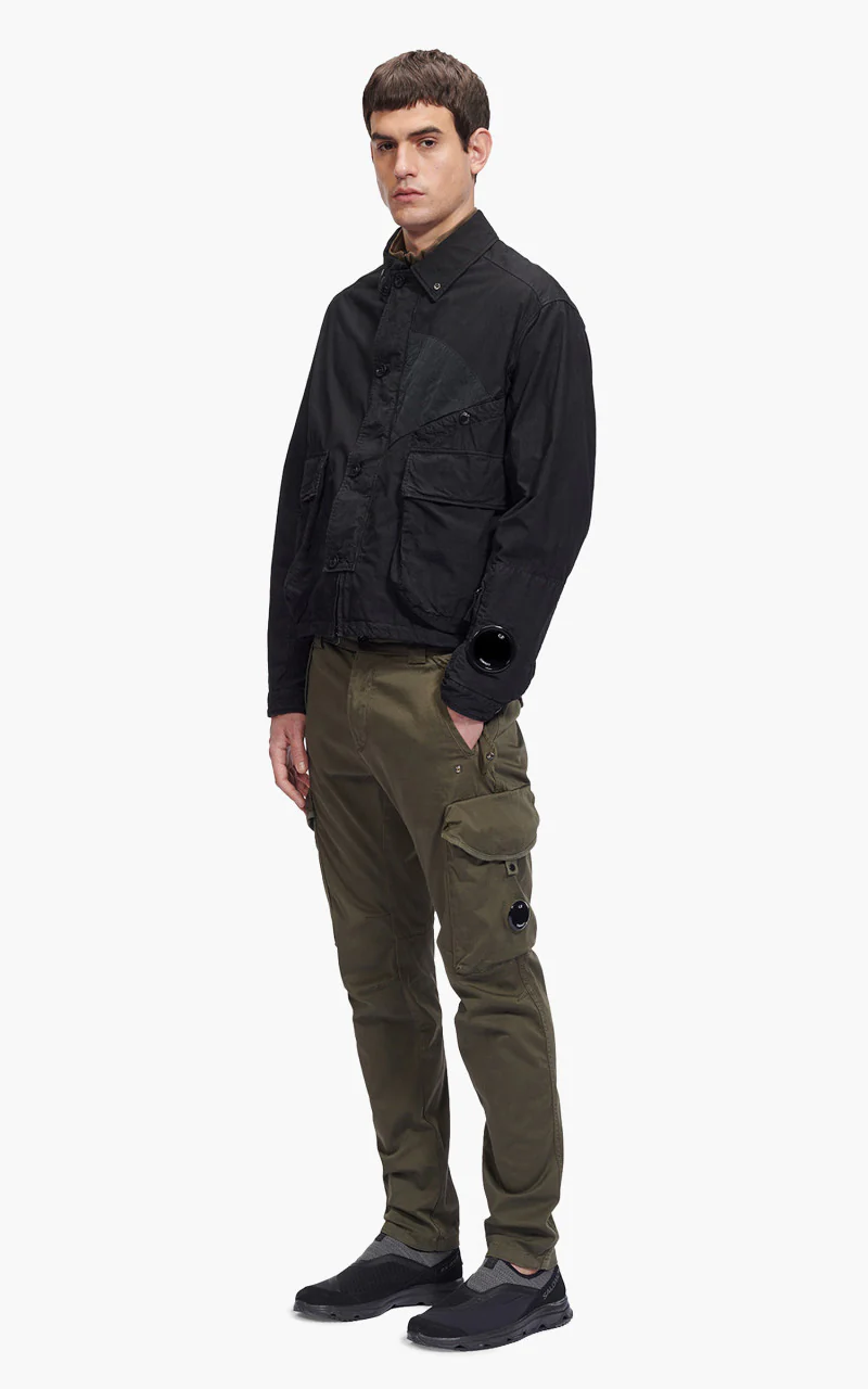 C.P. Company Ba-Tic Light Goggle Jacket Black - Image 2