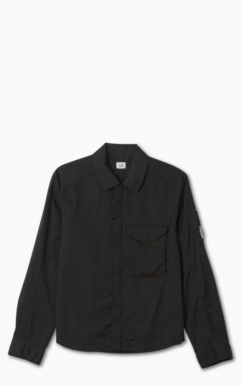 C.P. Company Chrome-R Overshirt Black
