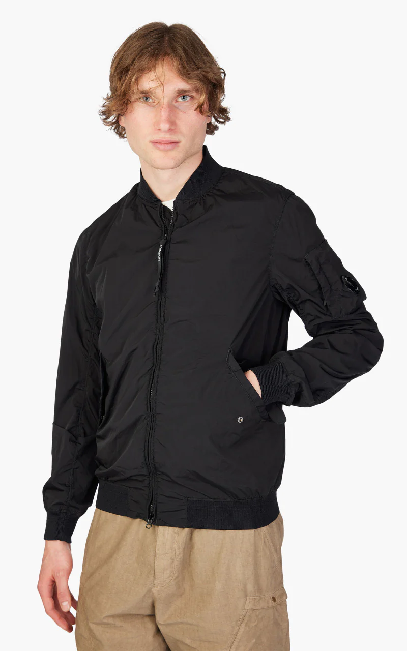 C.P. Company Chrome-R Overshirt Black - Image 5