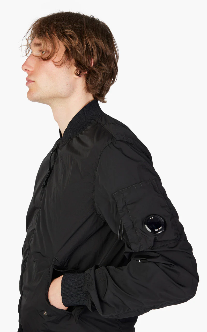 C.P. Company Chrome-R Overshirt Black - Image 6