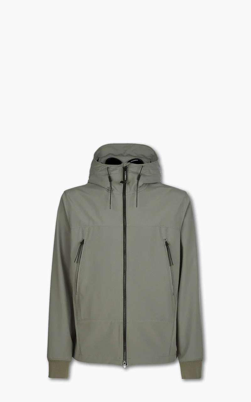 C.P. Company C.P. Shell-R Goggle Jacket Bronze Green