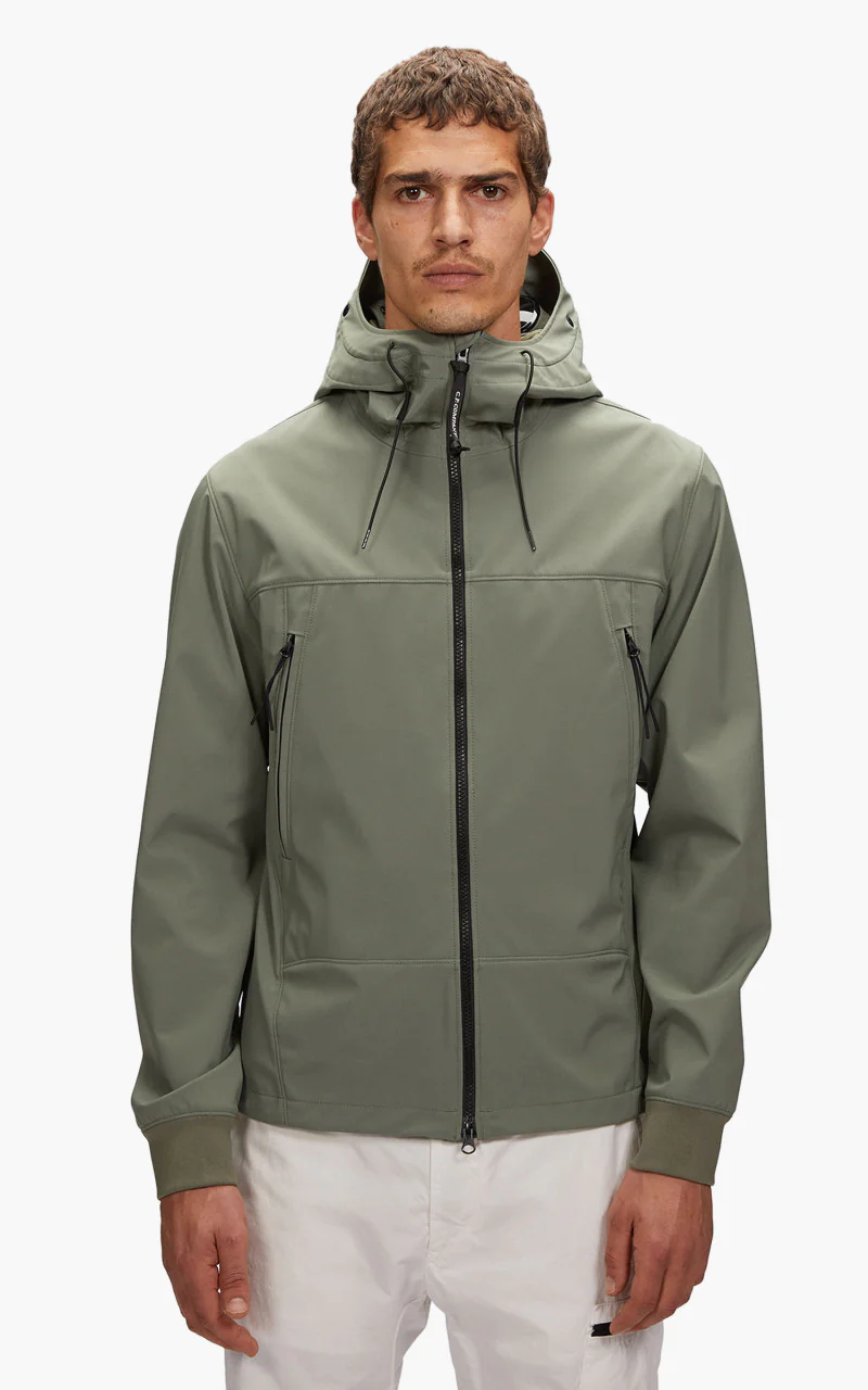 C.P. Company C.P. Shell-R Goggle Jacket Bronze Green - Image 2