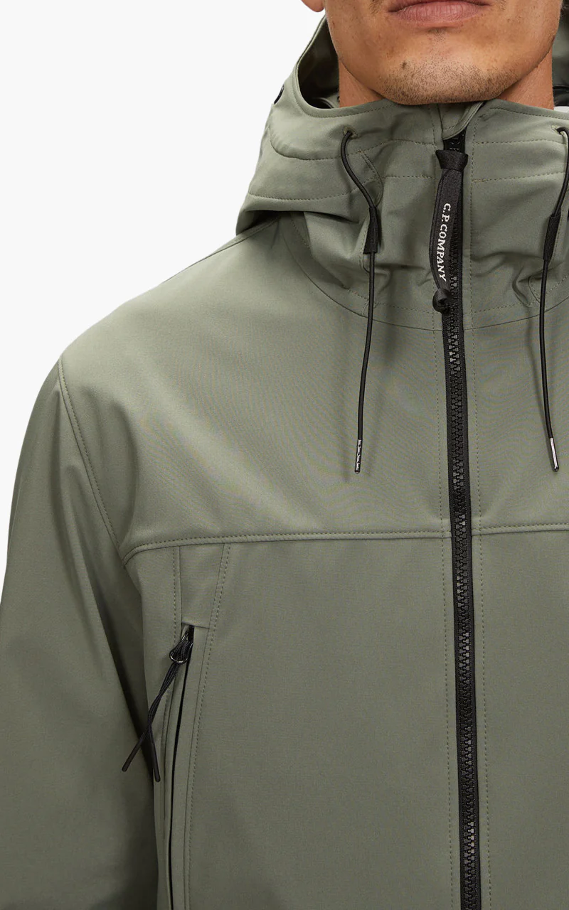 C.P. Company C.P. Shell-R Goggle Jacket Bronze Green - Image 5