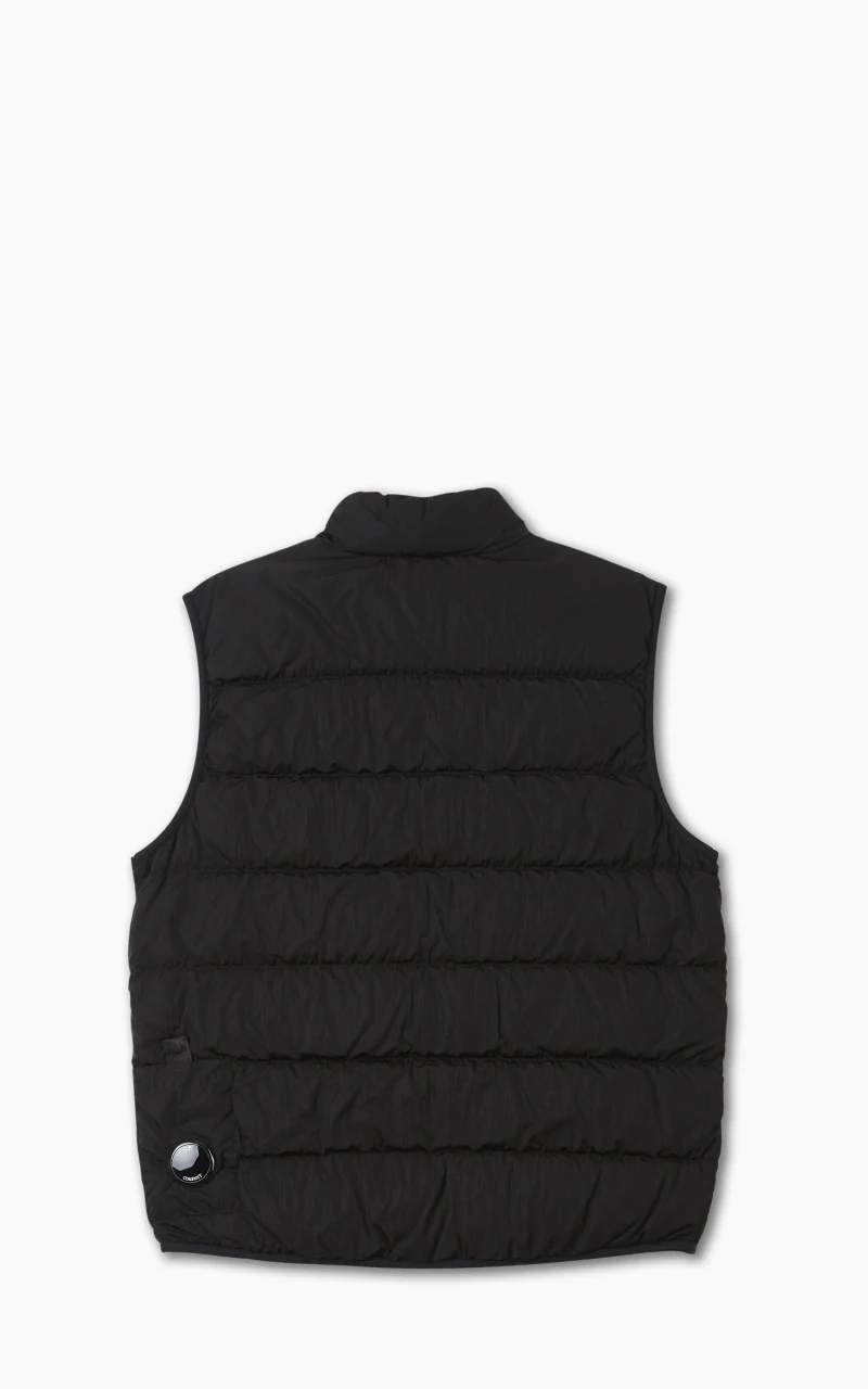 C.P. Company Eco-Chrome R Down Vest Black - Image 2