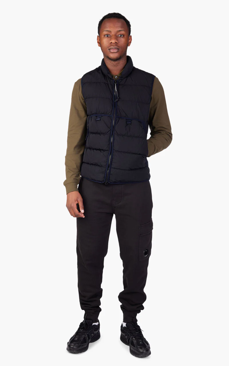 C.P. Company Eco-Chrome R Down Vest Total Eclipse - Image 2