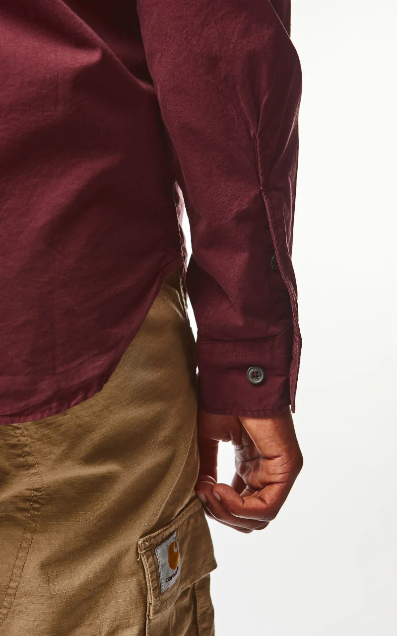 C.P. Company Gabardine Zipped Shirt Port Royal - Image 8