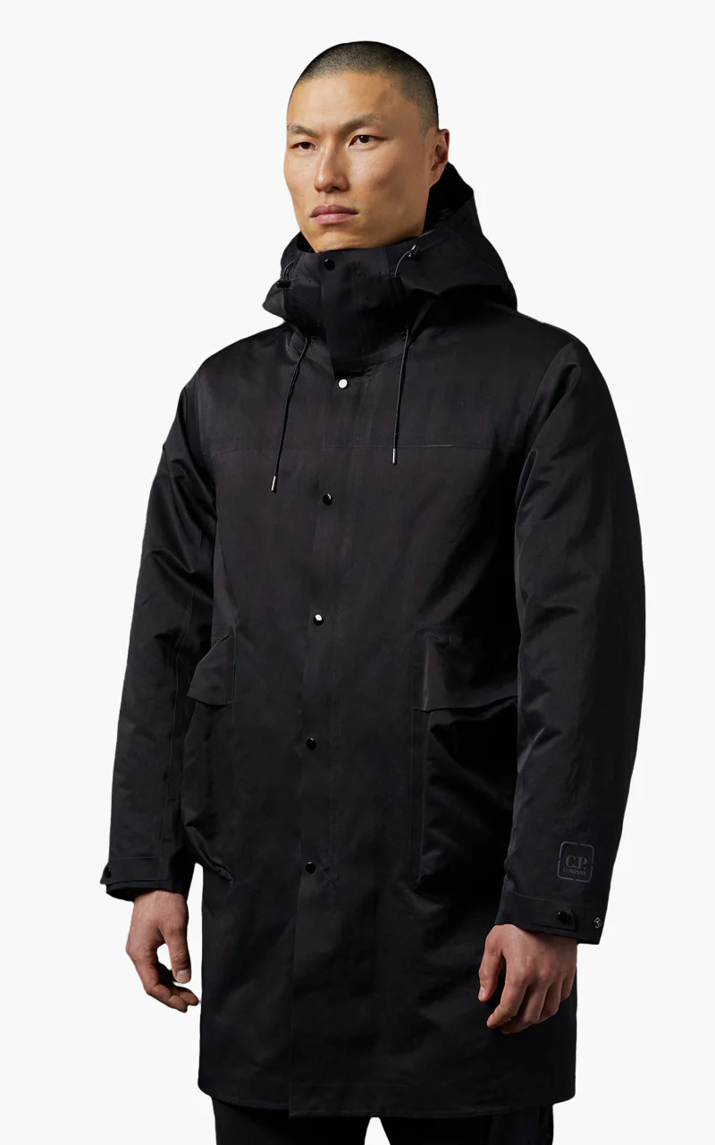 C.P. Company Metropolis Series A.A.C. Hooded Parka Black - Image 2