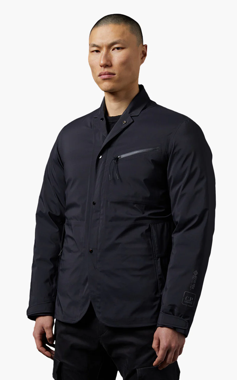 C.P. Company Metropolis Series Gore-Tex 3L Infinium Blazer Black - Image 2