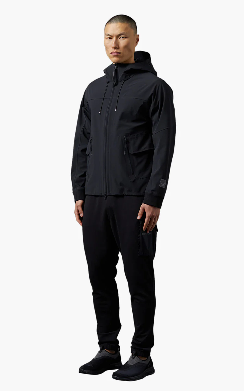 C.P. Company Metropolis Series Metroshell Hooded Jacket Black - Image 4