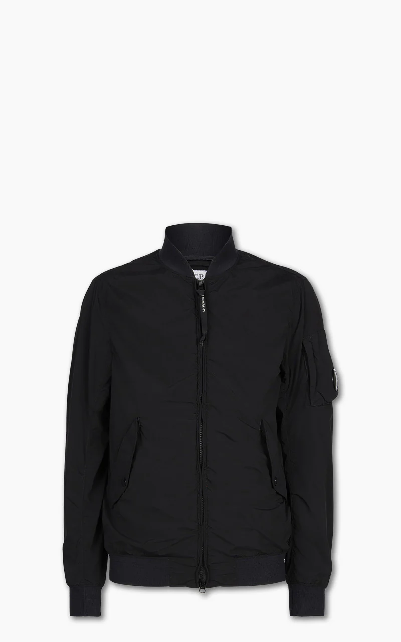 C.P. Company Nycra-R Bomber Jacket Black