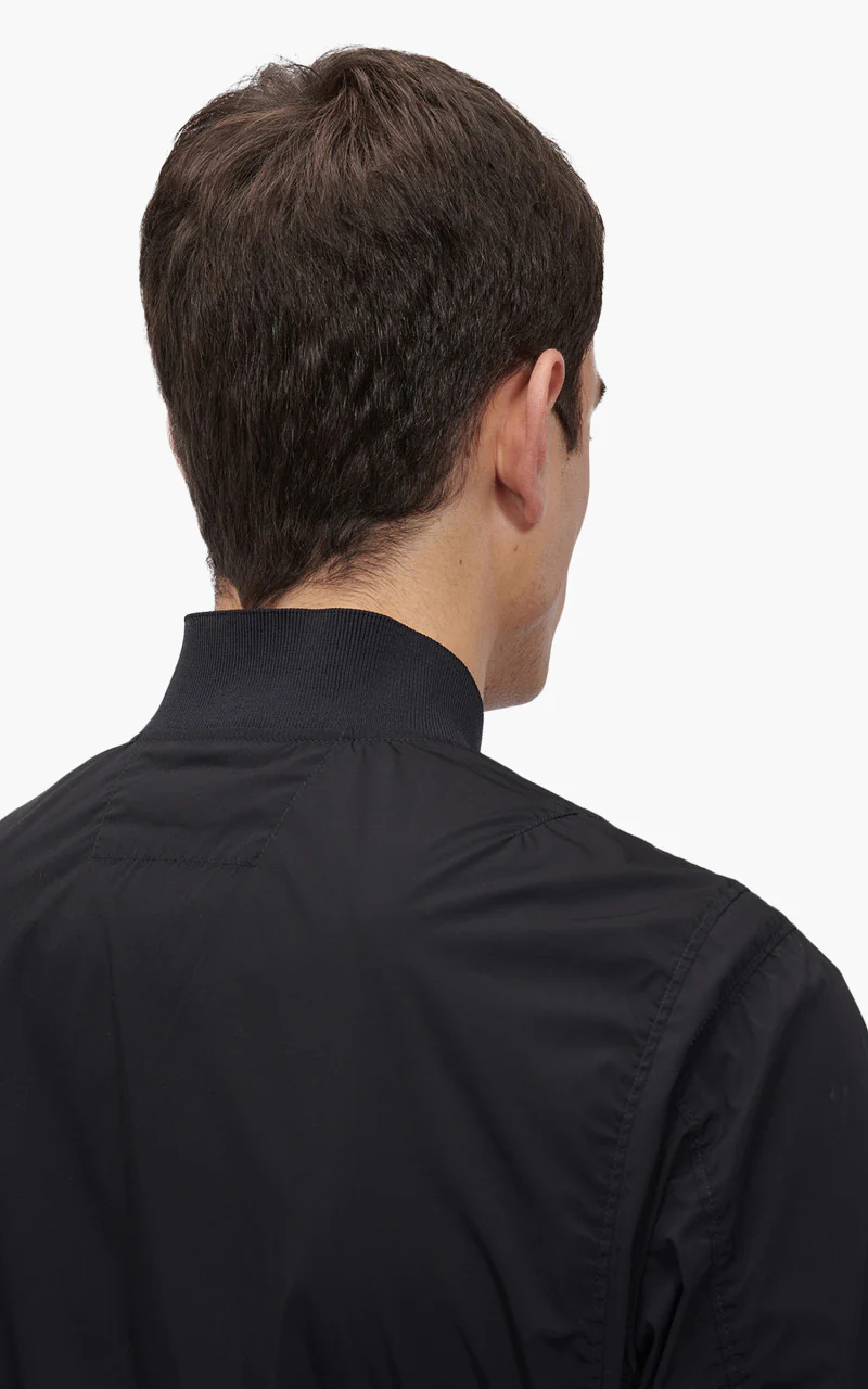 C.P. Company Nycra-R Bomber Jacket Black - Image 6