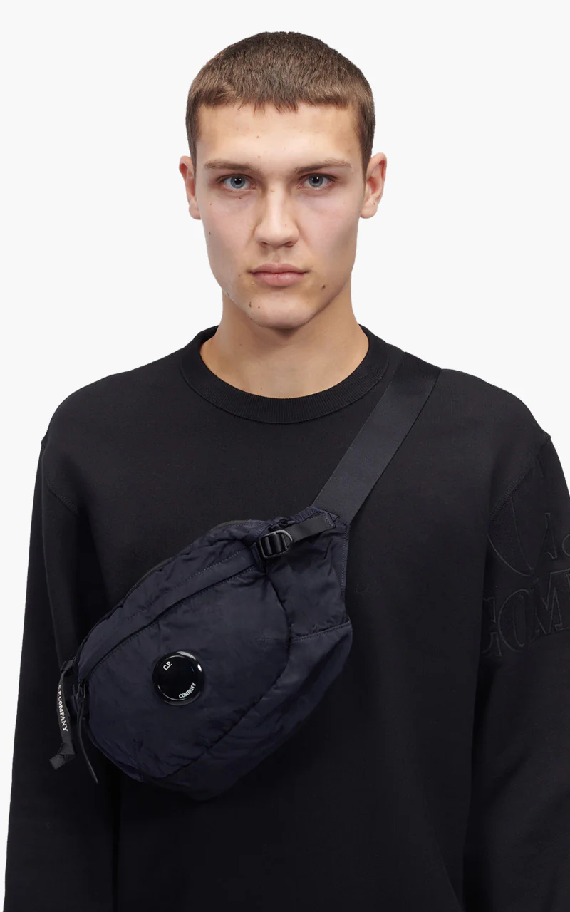 C.P. Company Nylon B Crossbody Pack Total Eclipse - Image 2