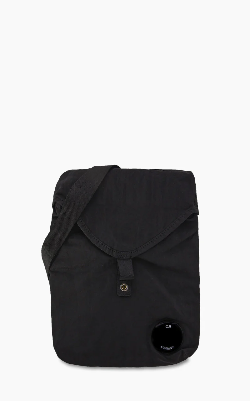 C.P. Company Nylon B Shoulder Pack Black - Image 5