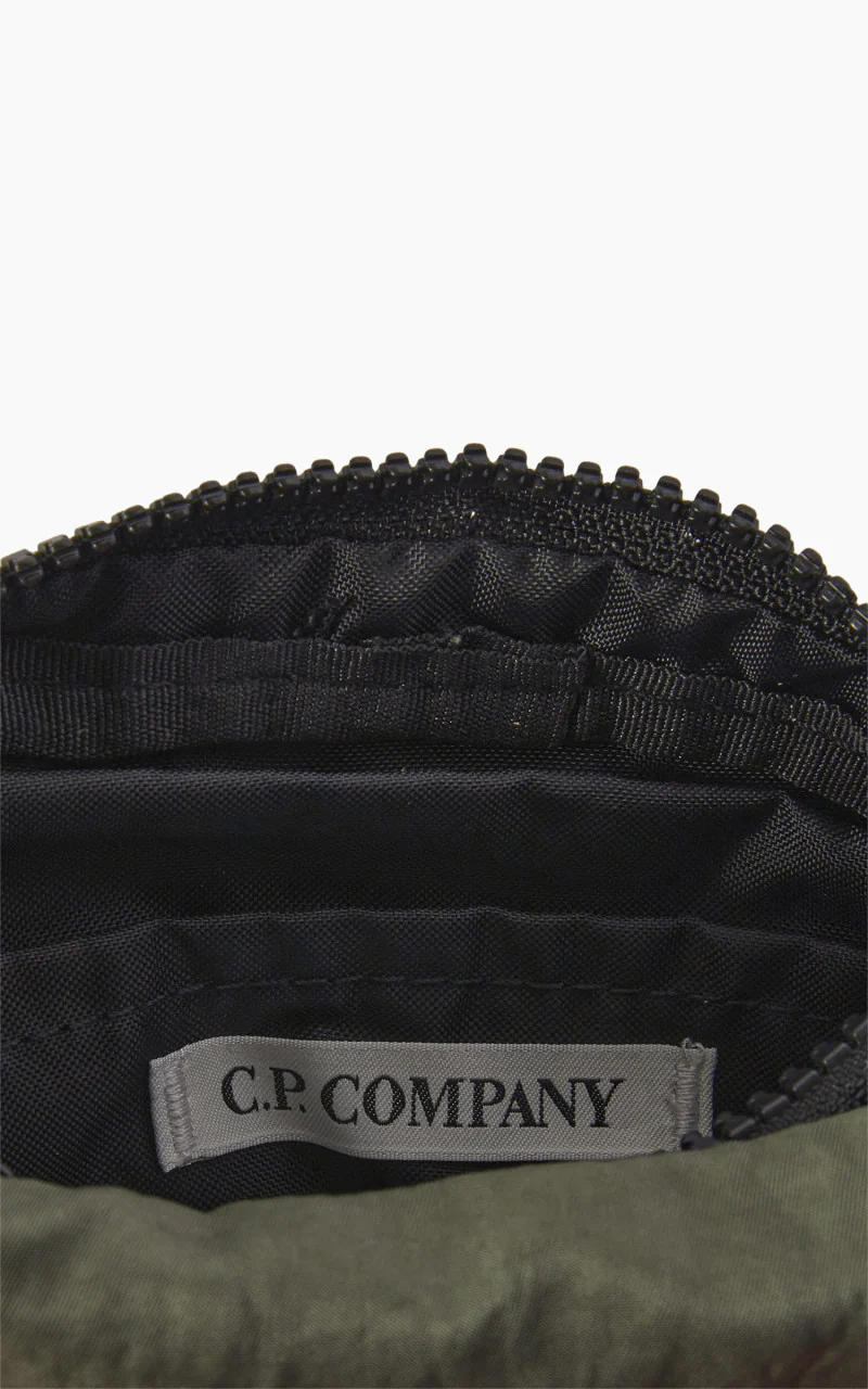 C.P. Company Nylon B Shoulder Pack Bronze Green - Image 3