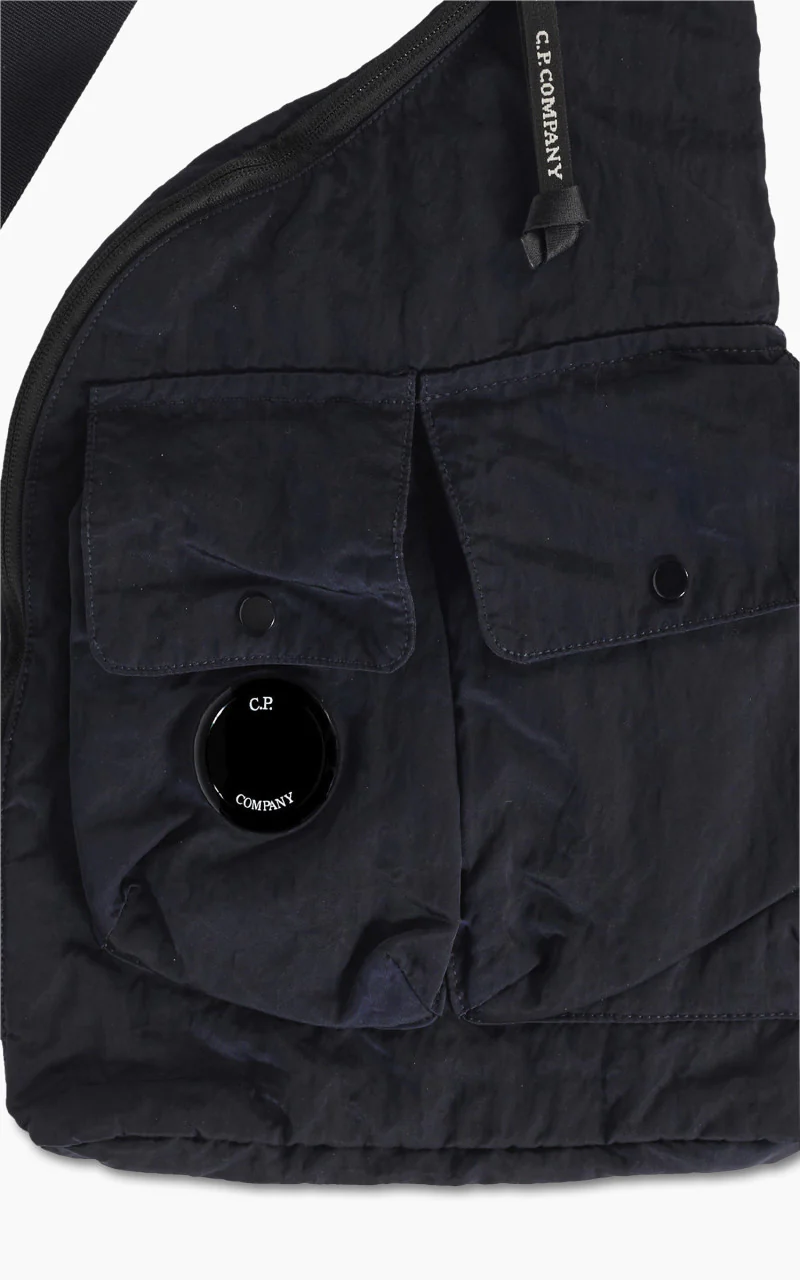 C.P. Company Nylon B Single Strap Rucksack Total Eclipse - Image 4