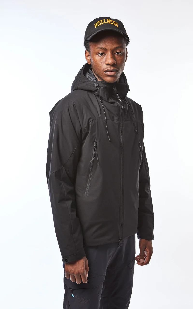 C.P. Company Pro-Tek Hooded Jacket Black - Image 4