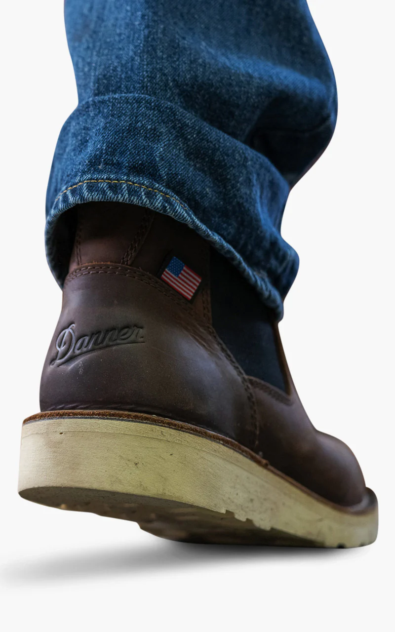 Danner Bull Run Chelsea Brown Wedge - Image 6