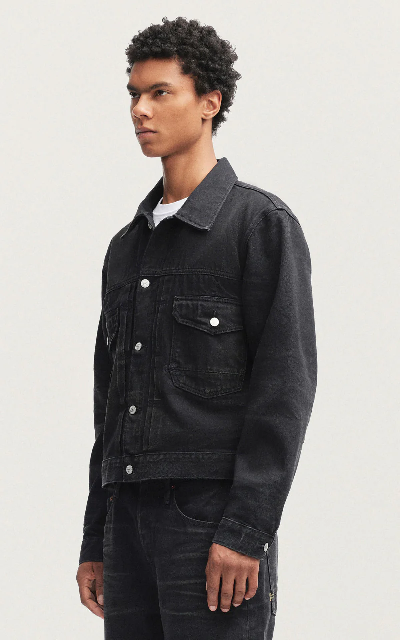 Denham Chester Jacket After Dark Black - Image 4