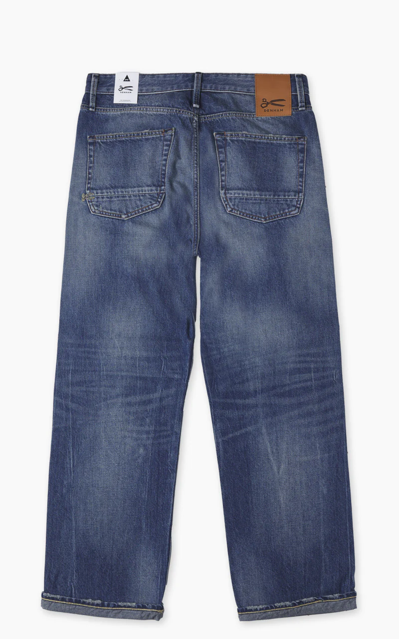 Denham Dagger Zephyr Blue Selvedge Mid Blue - Image 2