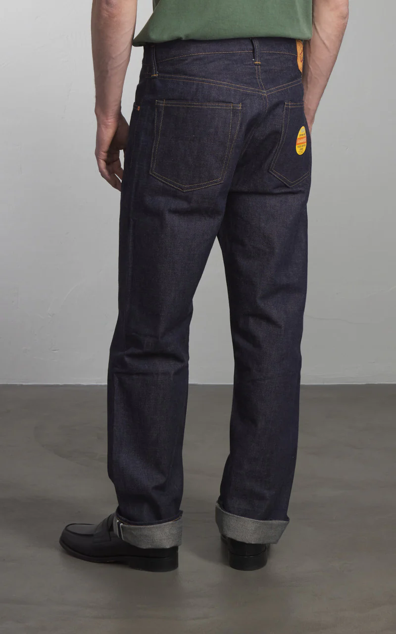 Denime Lot 220XX-47 1947 Model Jeans Selvedge Unwashed Indigo 14.5oz - Image 5