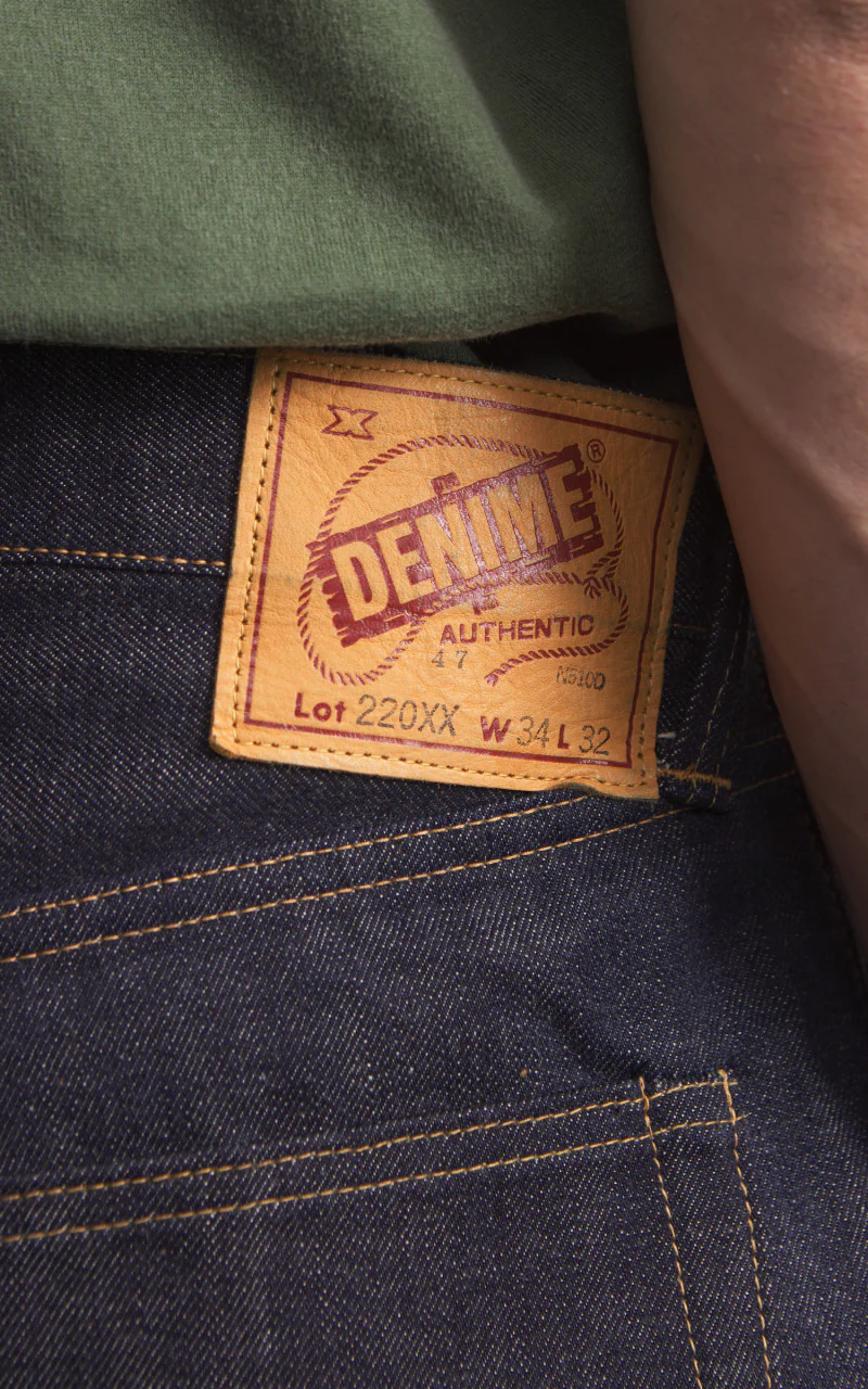 Denime Lot 220XX-47 1947 Model Jeans Selvedge Unwashed Indigo 14.5oz - Image 6