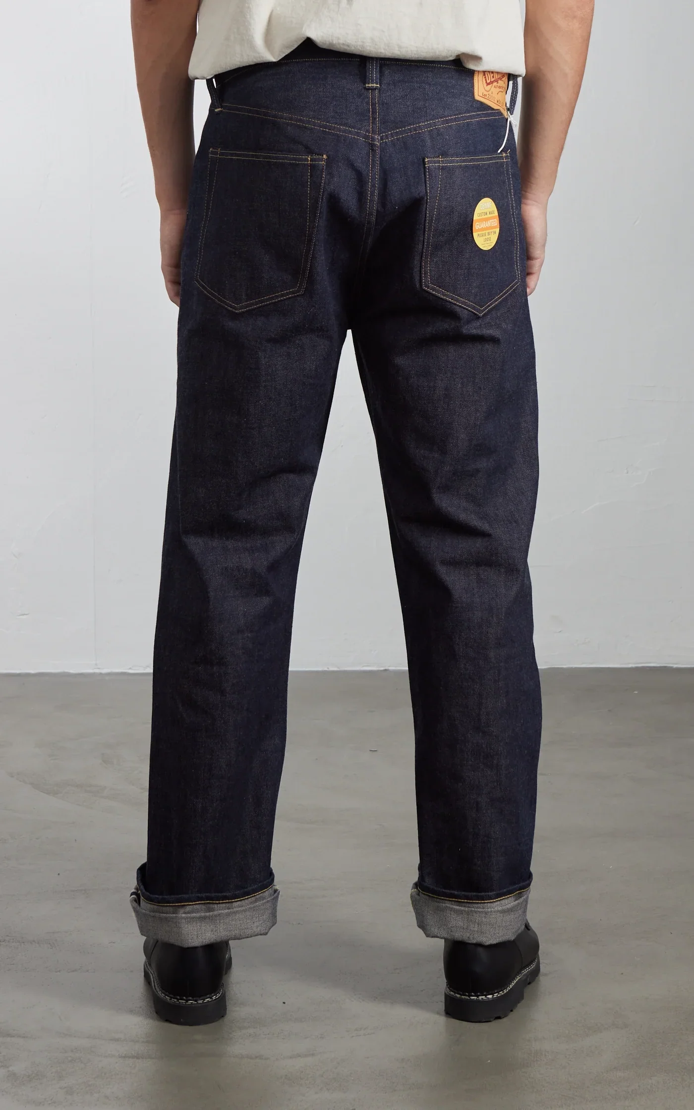 Denime Lot 220XX-S WWII Model Jeans Selvedge Unwashed Indigo 14.7oz - Image 5