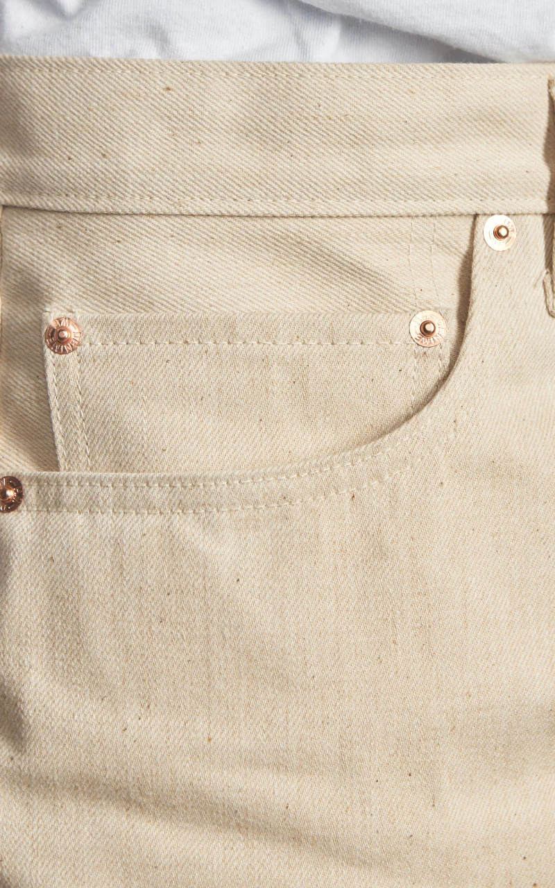 Denime Lot 224 66 Model Jeans Mother Cotton Kinari Natural - Image 10