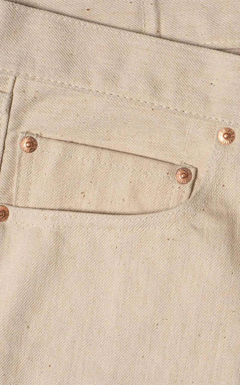 Denime Lot 224 66 Model Jeans Mother Cotton Kinari Natural - Image 5