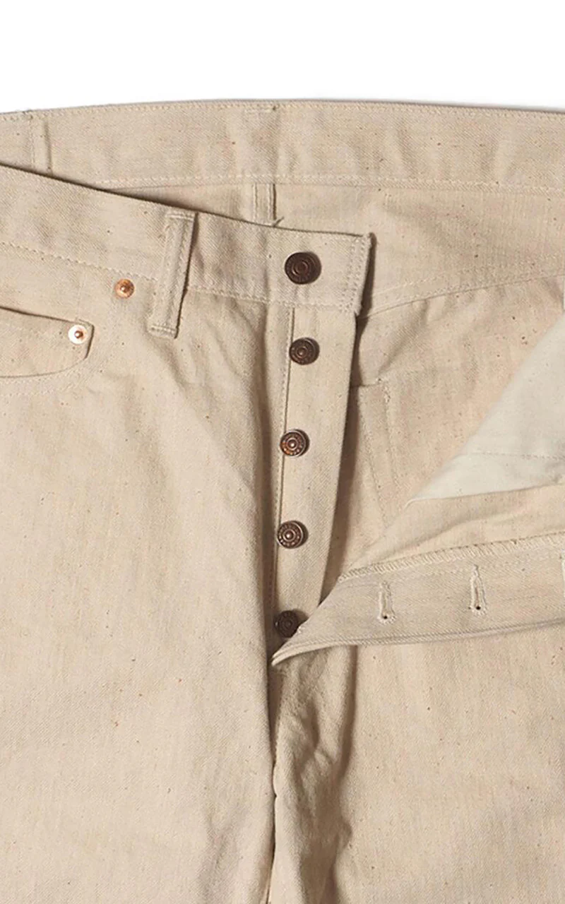 Denime Lot 224 66 Model Jeans Mother Cotton Kinari Natural - Image 8