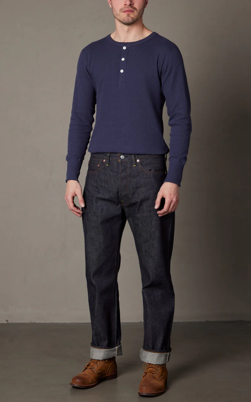 Lot 224 66 Model Jeans Selvedge Unwashed Indigo 14.5oz - Image 2