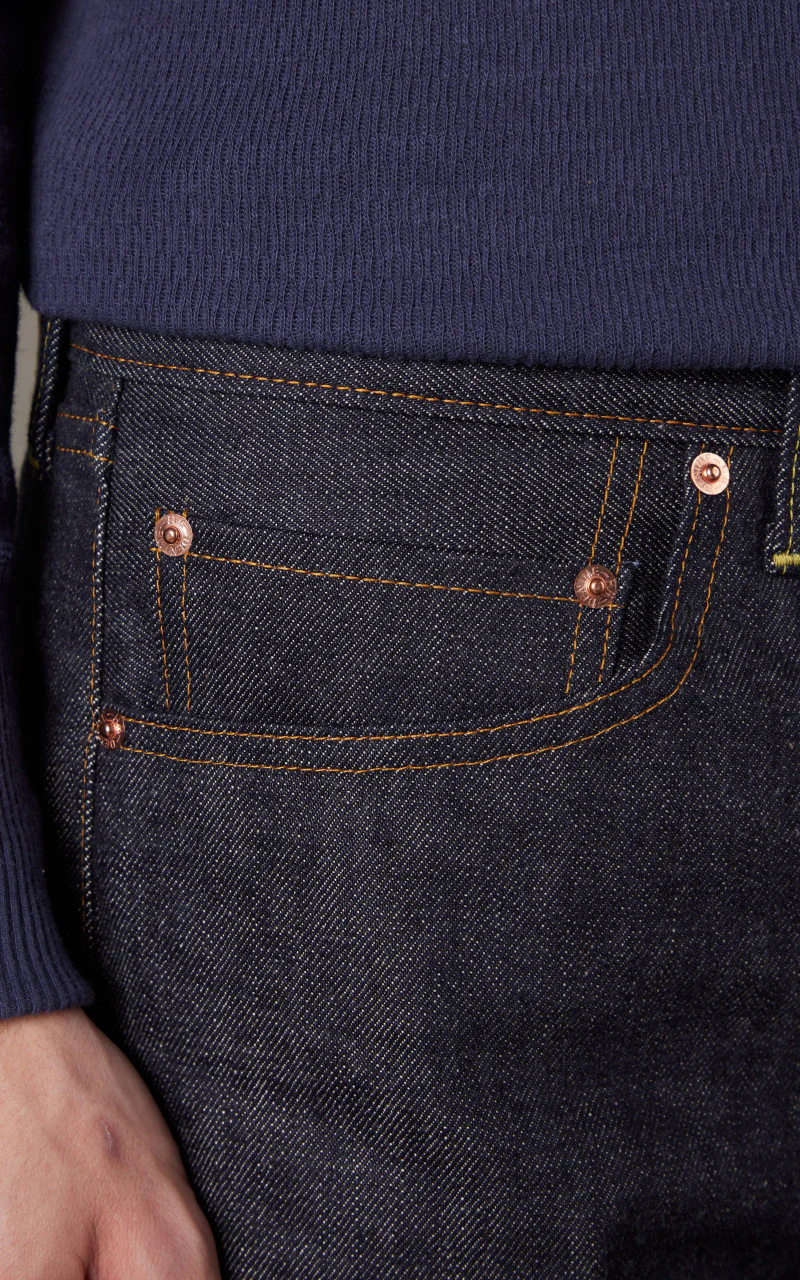 Lot 224 66 Model Jeans Selvedge Unwashed Indigo 14.5oz - Image 5