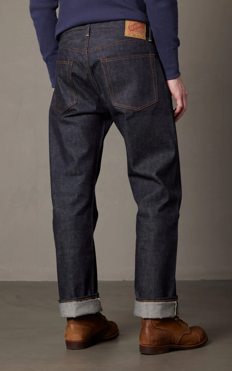 Lot 224 66 Model Jeans Selvedge Unwashed Indigo 14.5oz - Image 8
