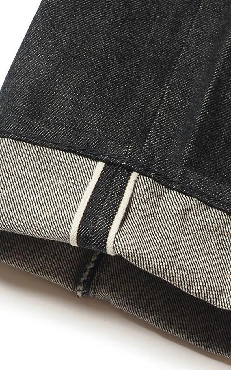Denime Lot 224 66B Model Jeans Selvedge Black 14.5oz - Image 12