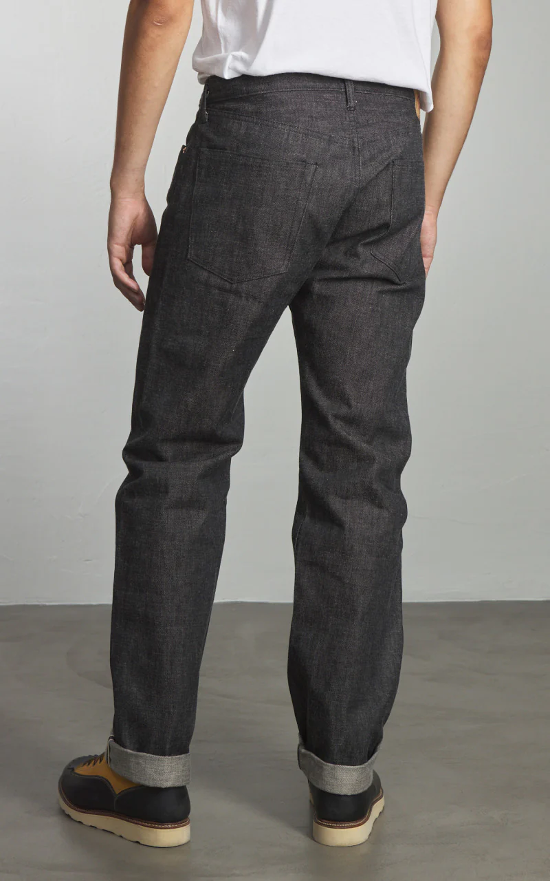 Denime Lot 224 66B Model Jeans Selvedge Black 14.5oz - Image 6