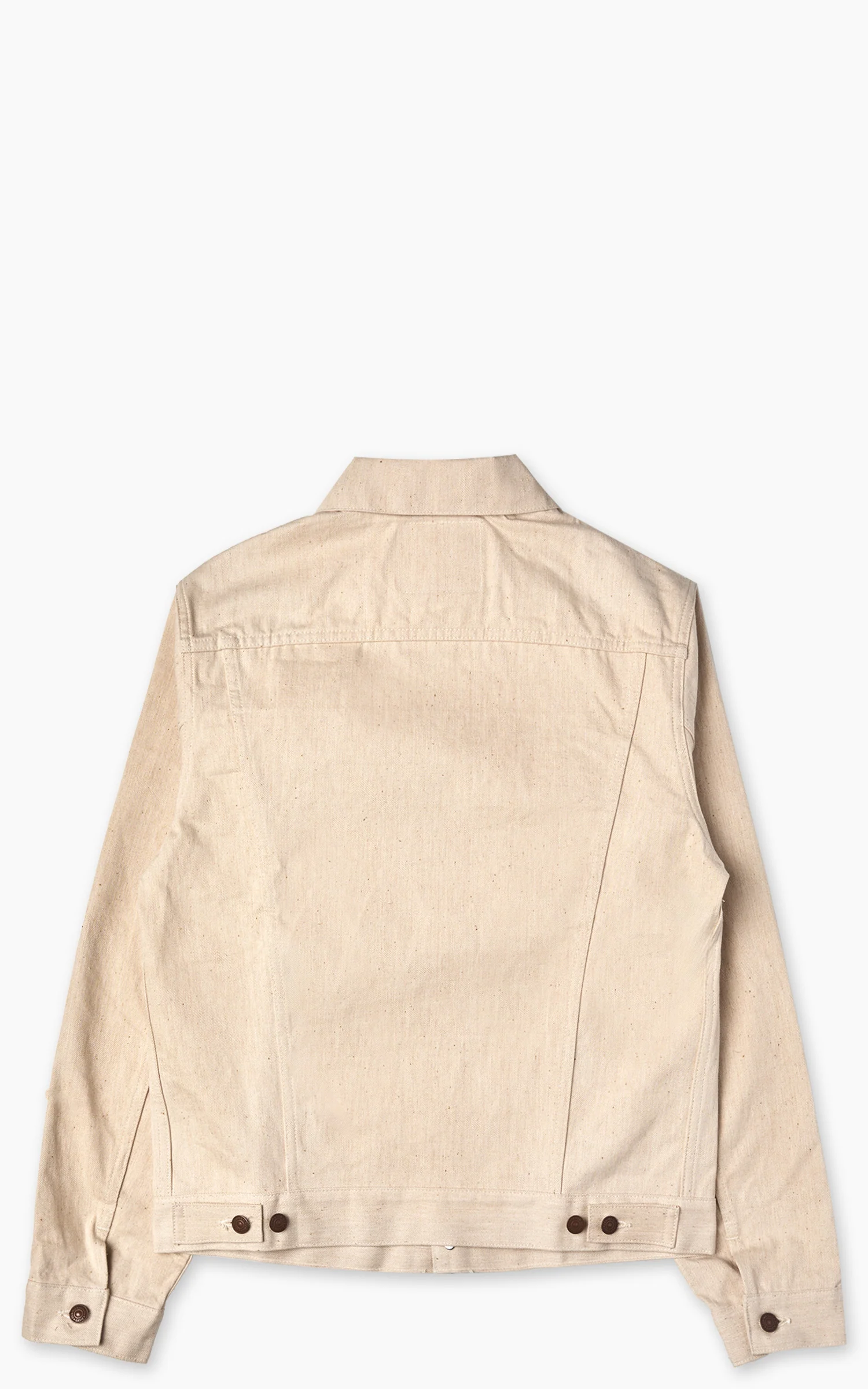 Denime Lot 233-66M Type III Denim Jacket Selvedge Mother Cotton Natural - Image 7