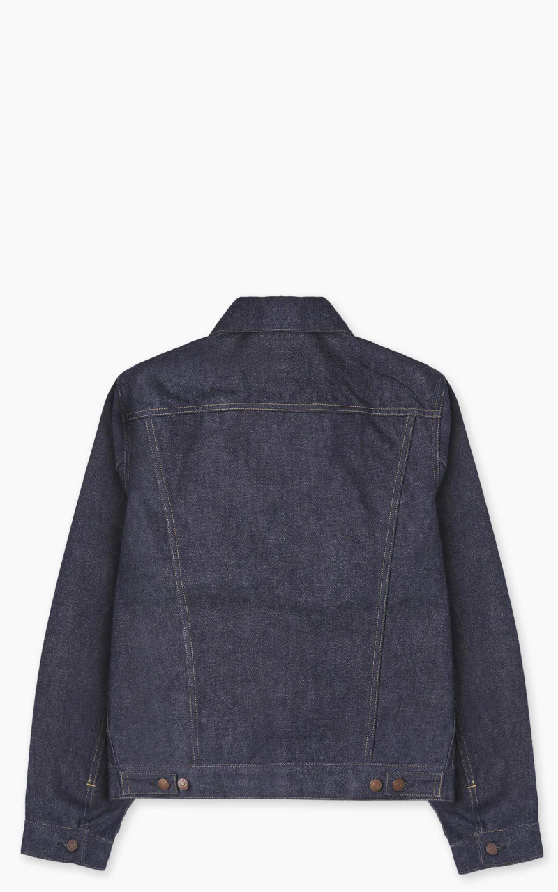 Denime Lot 233 Type III Denim Jacket Selvedge Unwashed Indigo - Image 5
